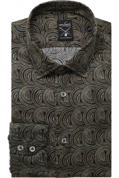 vanLaackMeisterwerkOverhemdgroenMotief
