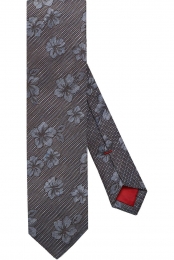 OLYMPStropdastaupeBloemen