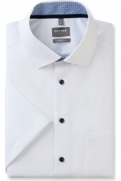 OLYMPLuxorOverhemdKortemouwwit