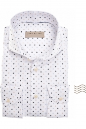 JohnMillerOverhemdwitStippen