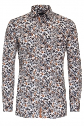 CasaModaOverhemdoranjeBedrukt