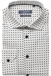 LedbOverhemdwitMotief