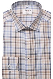 MarvelisOverhemdbeigeRuit