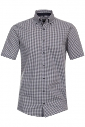 VentiOverhemdKortemouwblauw