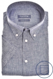 LedbLinnenOverhemddonkerblauwEffen