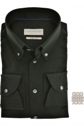 JohnMillerOverhemddonkergroenEffen