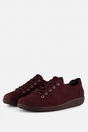 EccoSoft2SneakersbordeauxNubuck
