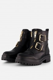 CelliniBikerbootszwartPu