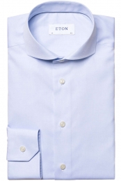 ETONOverhemdlichtblauwEffen