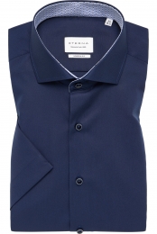 ETERNAOverhemdKortemouwmarine
