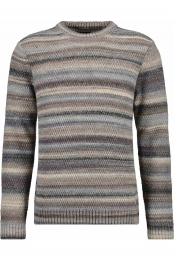 RAGMANTruirondehalszilvergrijsGestreept