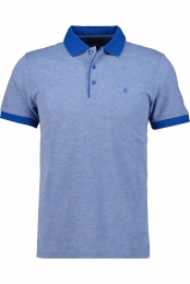 RAGMANPoloshirtKortemouwdenim