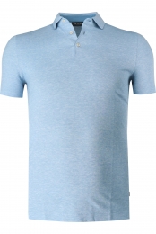 MAERZPoloshirtKortemouwblauw