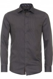 VentiOverhemdbruinFaux-uni