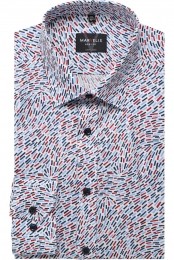 MarvelisOverhemdblauwroodwitMotief