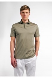 ETERNA1863PoloshirtKortemouwkaki