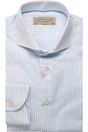 JohnMillerLinnenOverhemdlichtblauwEffen