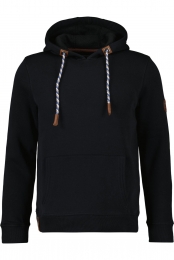 RAGMANSweatshirtritssluitingzwartEffen