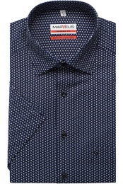 MarvelisOverhemdKortemouwmarine