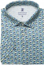 DesotoJerseyshirtblauwMotief