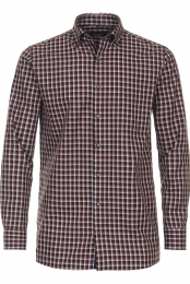 CasaModaOverhemdoranjeRuit