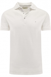 ThomasMainePoloshirtKortemouwecru