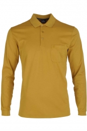 RAGMANPoloshirtlangemouwmasEffen