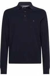 TommyHilfiger1985PoloshirtlangemouwnachtblauwEffen