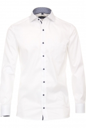 CasaModaOverhemdwitFaux-uni