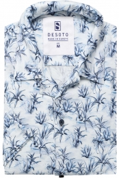 DesotoJerseyshirtblauwwitMotief