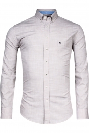 GiordanoOverhemdbeigeMelange