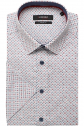 LeonardobyJupiterOverhemdKortemouwrood