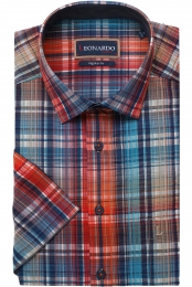 LeonardobyJupiterCasualOverhemdKortemouworanje