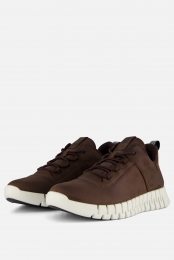 EccoGruuvSneakersbruinNubuck