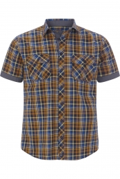 JanVanderstormOverhemdKortemouwbruin