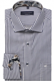 CasaModaOverhemdblauwGestreept