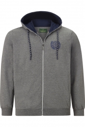 CharlesColbySweatjacketgrijsEffen