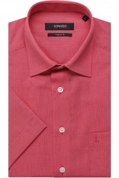 LeonardobyJupiterOverhemdKortemouwrood