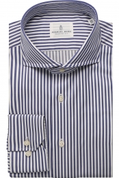EmanuelBergOverhemdblauwGestreept