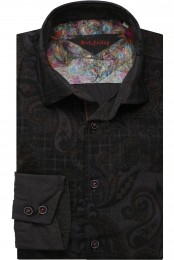 RichFridaybyJupiterOverhemdzwartMotief