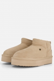 WarmbatDurackGevoerdebootsbeigeSuede