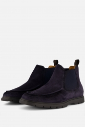 VerticeChelseabootsblauwSuede