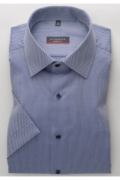 ETERNAOverhemdKortemouwblauw