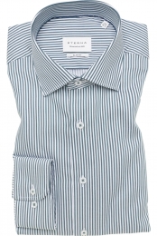 ETERNAOverhemdgroenGestreept