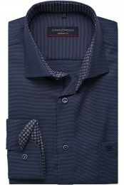 CasaModaOverhemdblauwFaux-uni