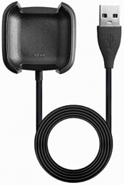 Case2go-OplaadkabelgeschiktvoorFitbitVersa2-USB-oplaadstation-dock-10meter-Zwart