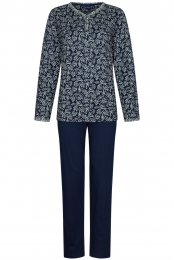 Donkerblauwekatoenenpyjama