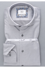 ETERNA1863OverhemdstaalgrijsEffen