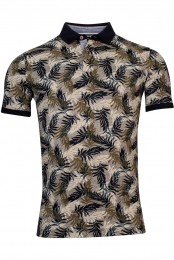 BaileysPoloshirtKortemouwbeige