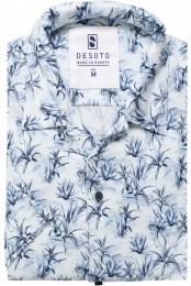 DesotoJerseyshirtblauwwitMotief